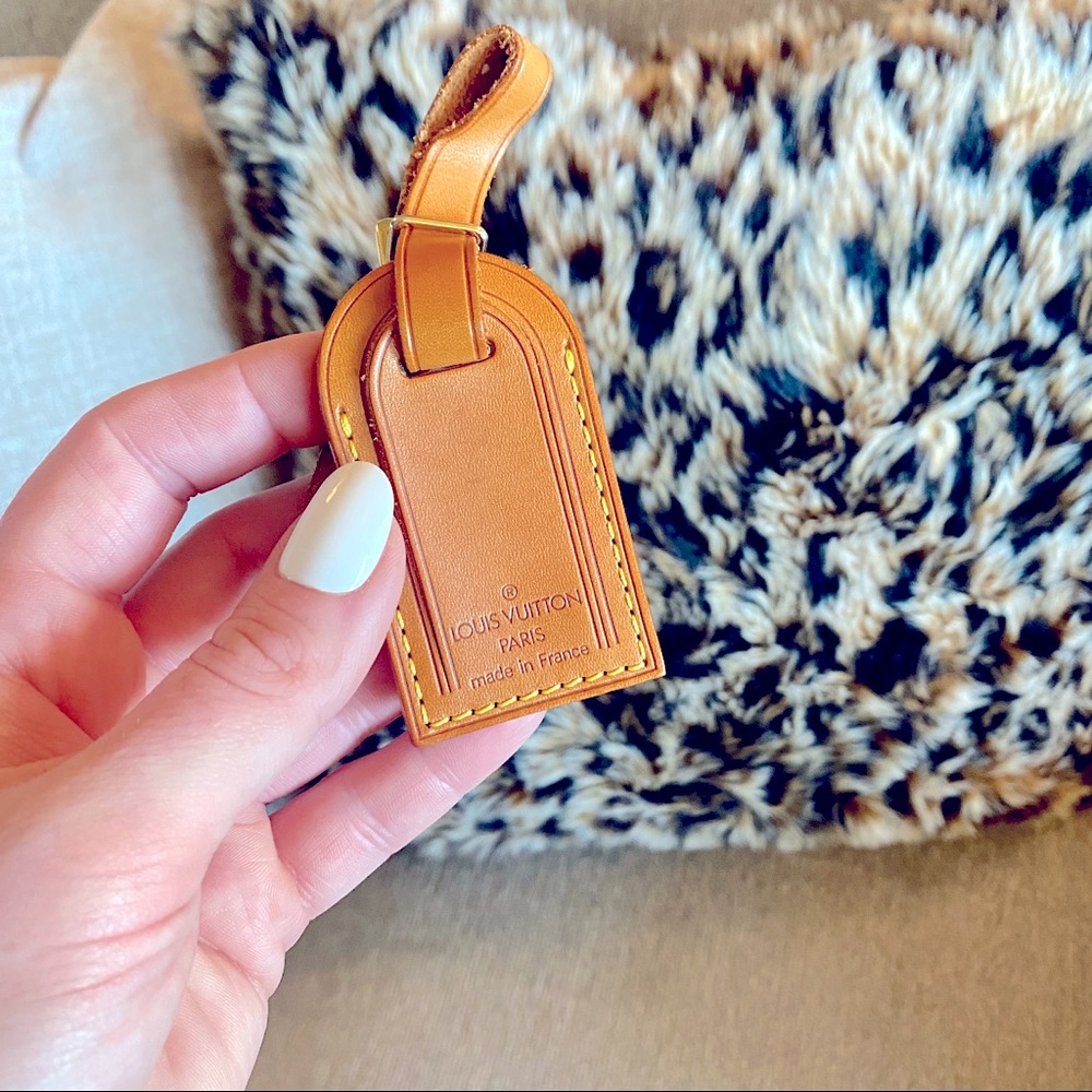 SOLD Louis Vuitton Luggage / Name Tag
